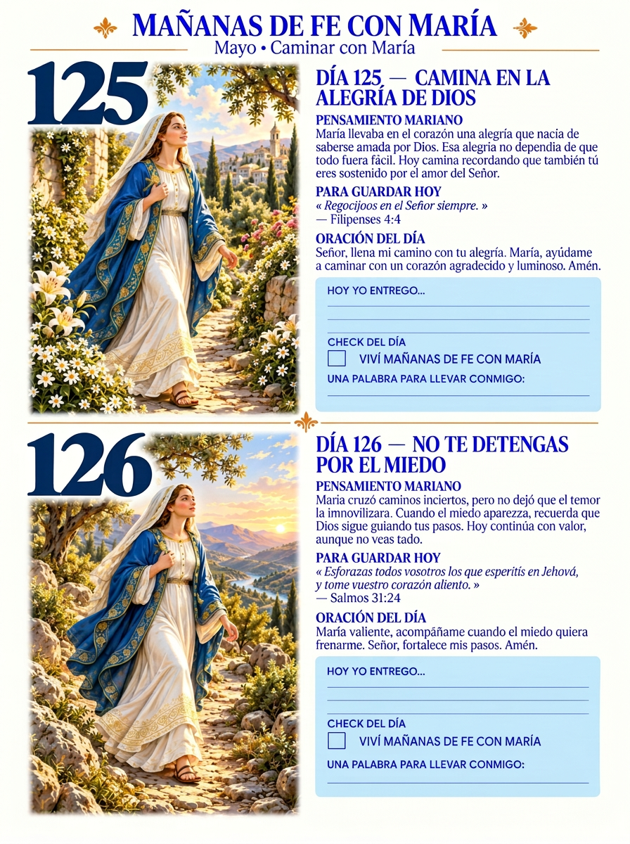 Páginas de mayo, días 125 y 126